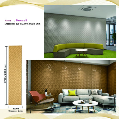 3D Wall Panel for Interior in Valuenzela